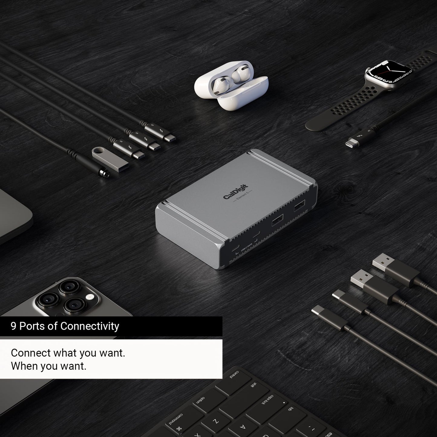 E5 - Thunderbolt 5 Element 5 Hub 雷電5 集線器