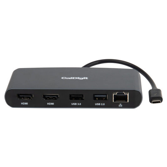 Thunderbolt 3 mini Dock Dual HDMI 迷你擴充座 (無筆電充電功能)